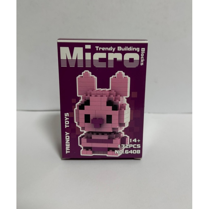 Mini Micro Figür – Parçalı Yapı Oyuncağı – Dekoratif Koleksiyon Figürü No 6408