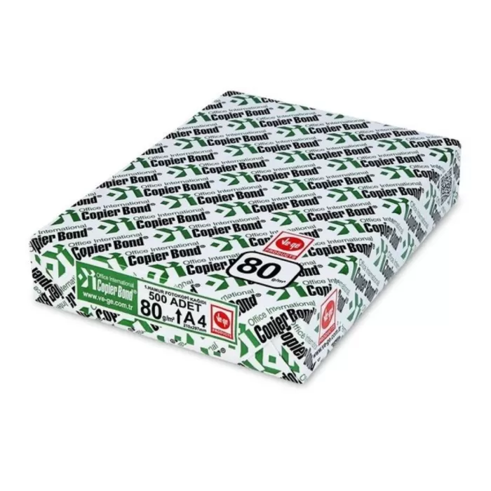 Copier Bond A4 80 Gr Fotokopi Kağıdı 500lü 1 Paket
