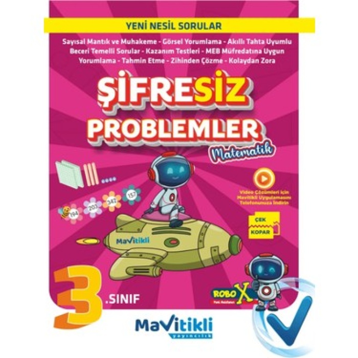 3.SINIF ŞİFRESİZ PROBLEMLER