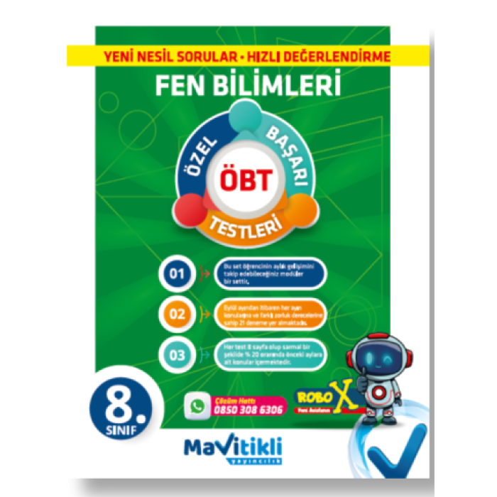 8.SINIF FEN BİLİMLERİ ÖZEL BAŞARI TESTLERİ