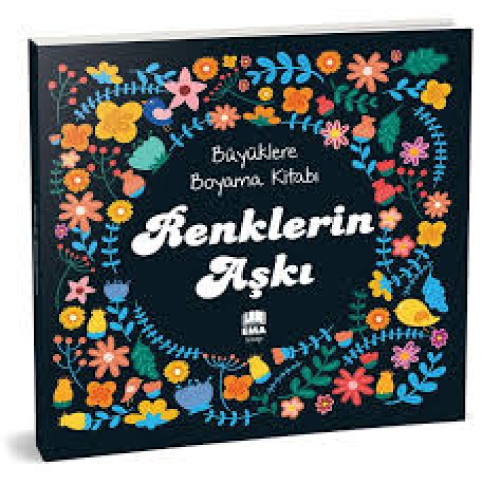 Büyükler İçin Boyama Kitap Renklerin Aşkı