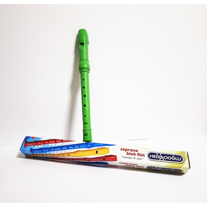 Blok Flüt Yeşil