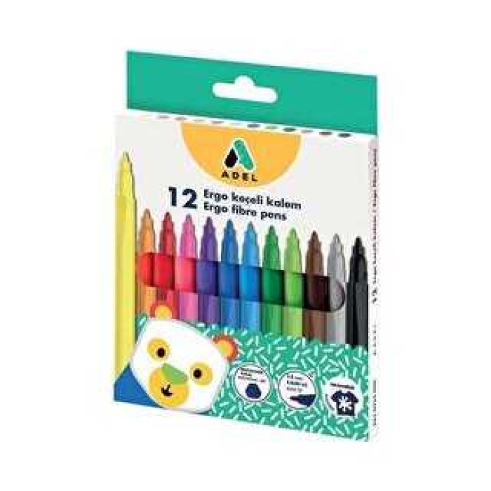 Keçeli Kalem Ergo 12 li