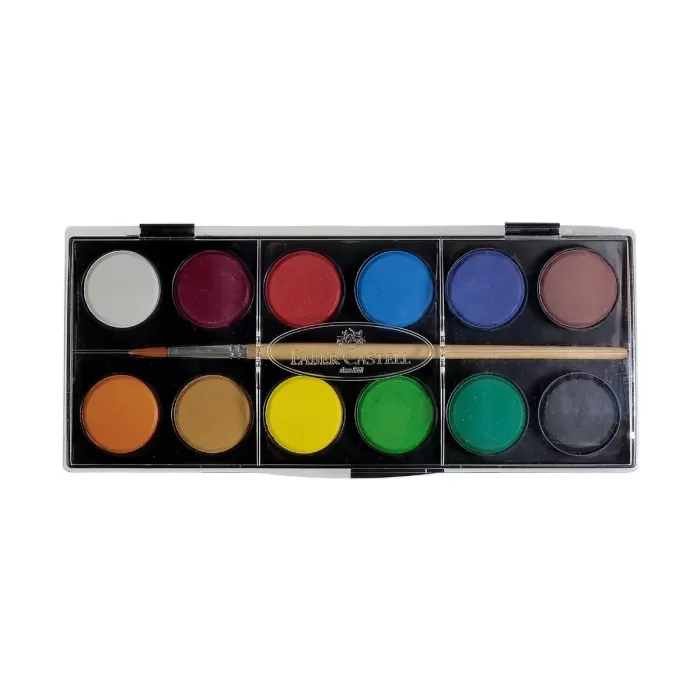 Sulu Boya 12 Renk Büyük Boy