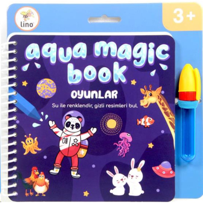 Aqua Magic Book Oyunlar(sihirli Boyama Kitabı)
