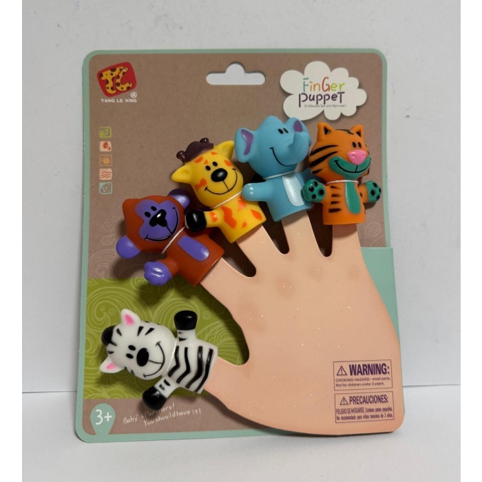 Kzl-tl-14 Hayvan Figürlü Parmak Kukla