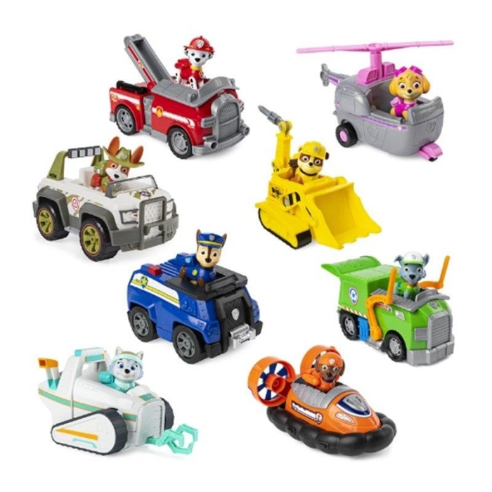 6052310 - PAW PATROL KURTARMA ARAÇLARI 6 AST (Lisinya)