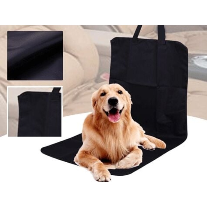 Evcil Hayvan Tekli Araç Koltuk Kılıfı - Siyah - Lisinya