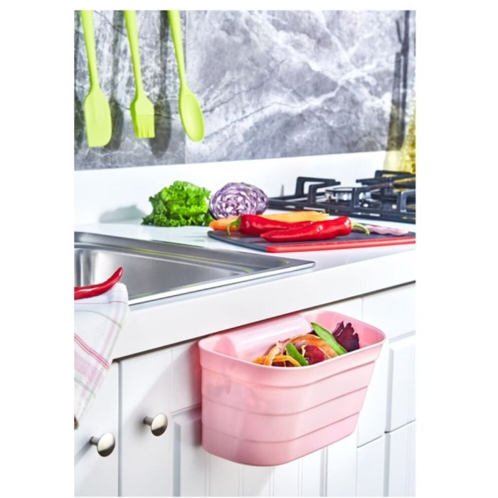 Dolap Kapağı Organizeri - Tezgah Çöp Kutusu - Lisinya