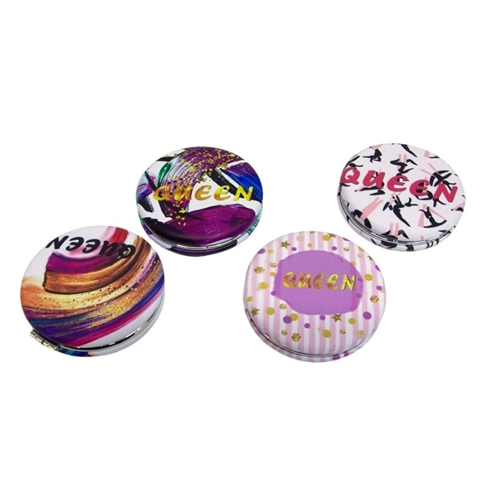 Cep Aynası Yuvarlak Tombul Queen ( Lisinya )