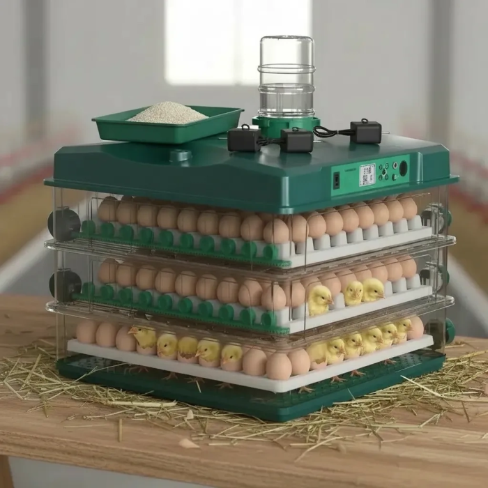 Fx-192 Model Tam Otomatik Kuluçka Makinesi –Tüm Kanatlı Hayvanlara Uyumlu Yeni Nesil Su Hazneli Süngerli Sistem ( Lisinya )