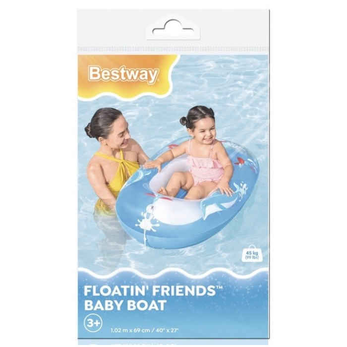 Çocuk Botu Balina Desenli 102x69cm - 34037  (Lisinya)