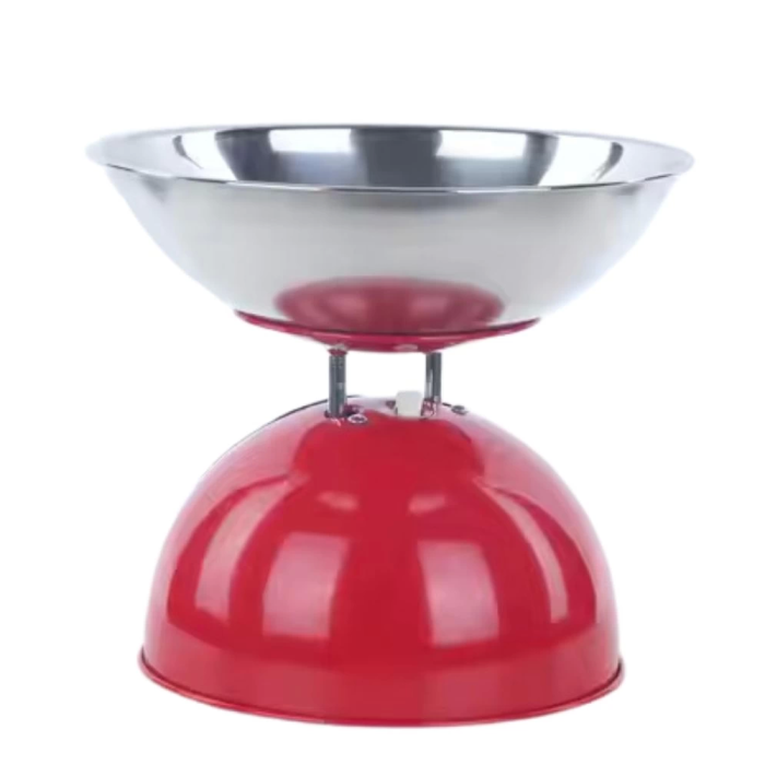 Paslanmaz Çelik 5 kg Kapasiteli Mekanik İnce Ayar Terazi | Hassas ve Dayanıklı Tartım ( Lisinya )