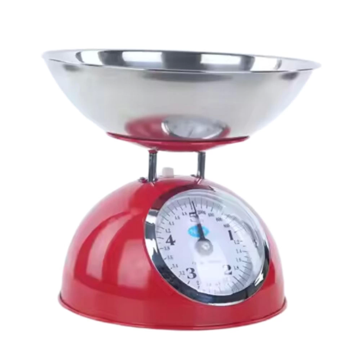 Paslanmaz Çelik 5 kg Kapasiteli Mekanik İnce Ayar Terazi | Hassas ve Dayanıklı Tartım ( Lisinya )