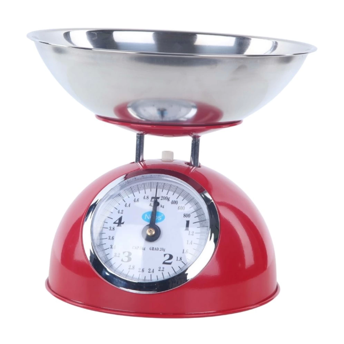 Paslanmaz Çelik 5 kg Kapasiteli Mekanik İnce Ayar Terazi | Hassas ve Dayanıklı Tartım ( Lisinya )