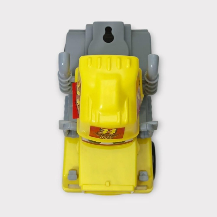 Sürtmeli Oyuncak Tır - Sarı  (Lisinya)