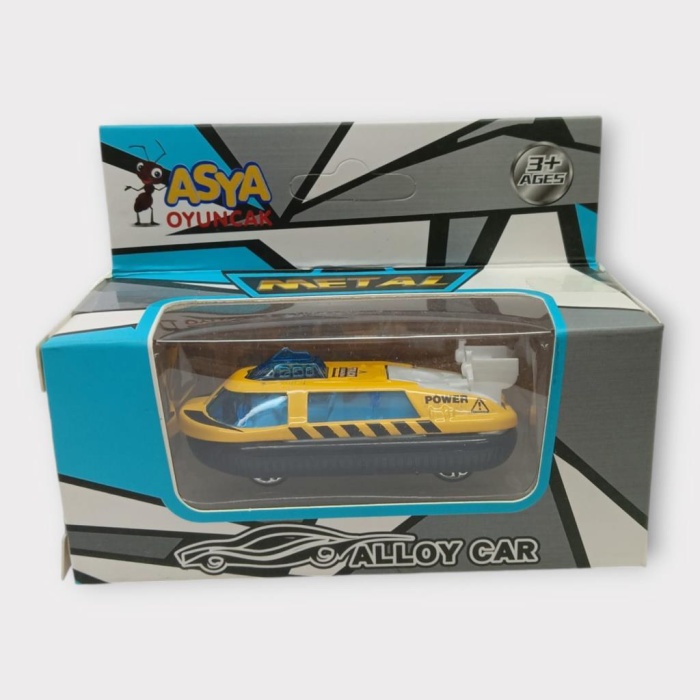 Küçük Metal İnşaat Araçları 7 cm - Bot (Lisinya)