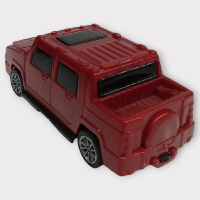 Çek Bırak Arabalar 10 Cm - Kırmızı Jeep (Lisinya)