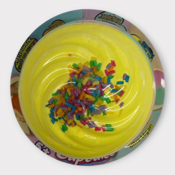 Slimy Puffy Cotton 22 Gr - Sarı Slime (Lisinya)