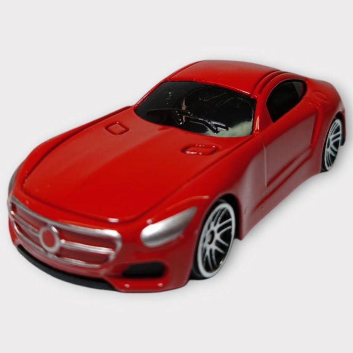 Metal Mini Arabalar  8 cm - Kırmızı - 1 (Lisinya)