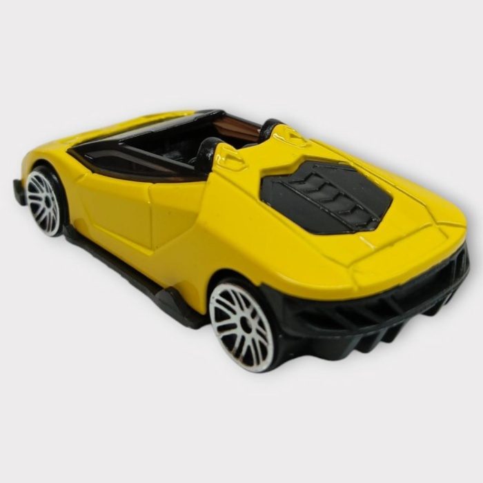 Metal Mini Arabalar  8 cm - Sarı - 2 (Lisinya)