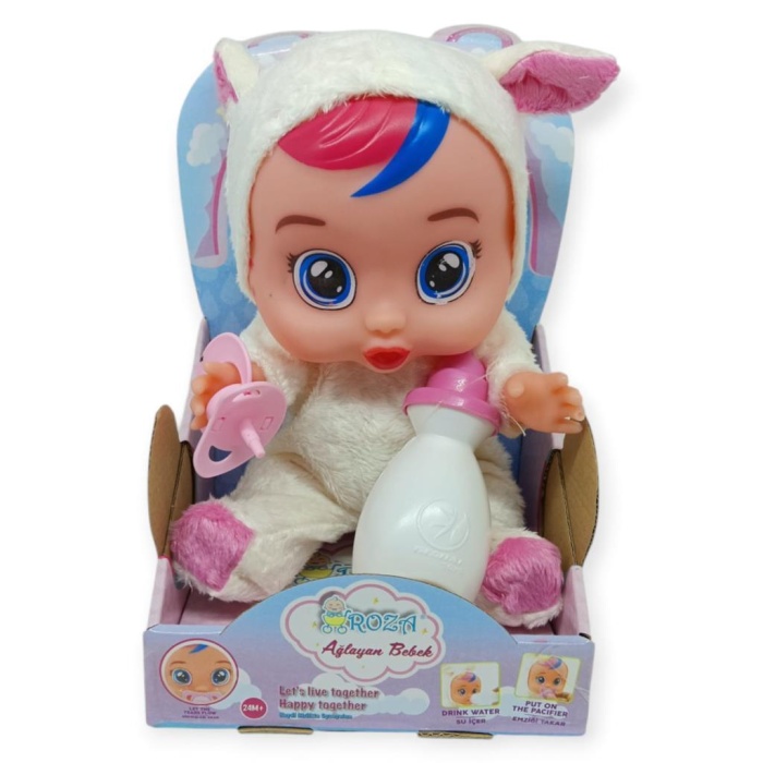 GL100712 - ROZA SESLİ KONUŞAN BEBEK (Lisinya)