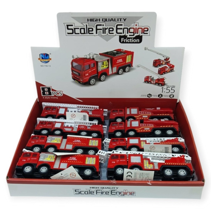 706-13 - SÜRTMELİ İTFAİYE METAL KAFALI 8 (Lisinya)