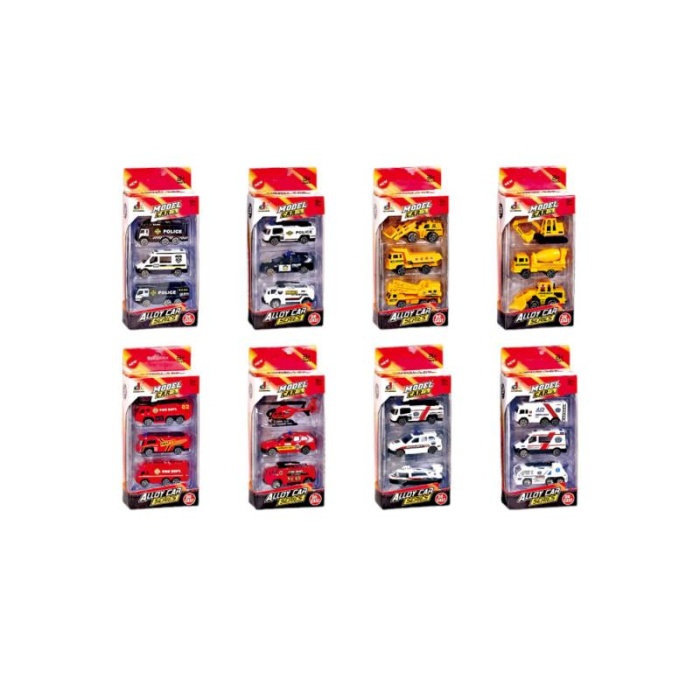 DS044 - EKİP ARAÇLARI 3 LÜ ARAÇ SETİ (Lisinya)