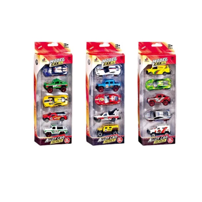 DS046 -METAL 5 Lİ ARAÇ SETİ (Lisinya)