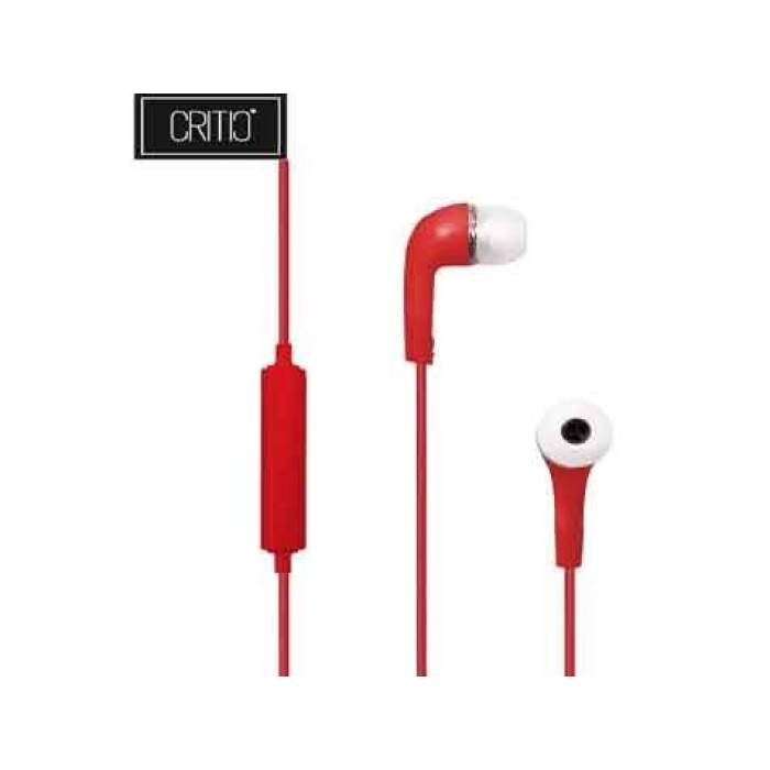 Critic J5 Kulakiçi Kulaklık Kırmızı - Lisinya