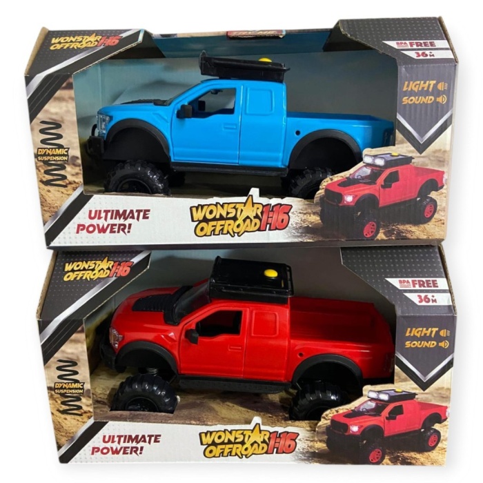 4016 - ZUZU SESLİ IŞIKLI KAMYONET 2 AST (Lisinya)