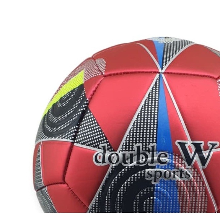 Futbol Topu Dikişli 420 gr No:5 - FB-490-KIRMIZI (Lisinya)