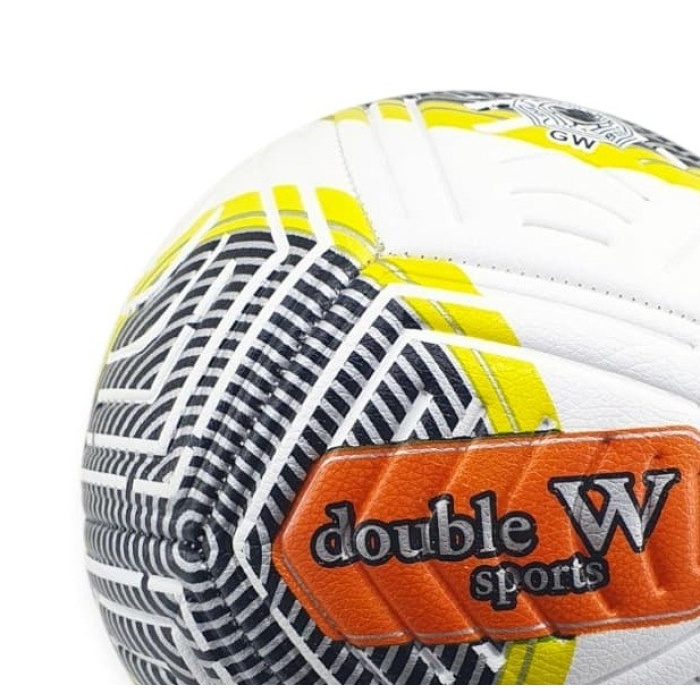 Futbol Topu Dikişli Kabartma Yüzey 420 gr No:5 - FB-680-SARI (Lisinya)