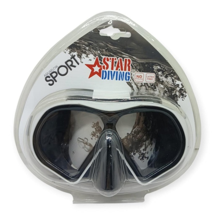 Star Diving Dalış Maskesi Yetişkin - 51703-BEYAZ (Lisinya)
