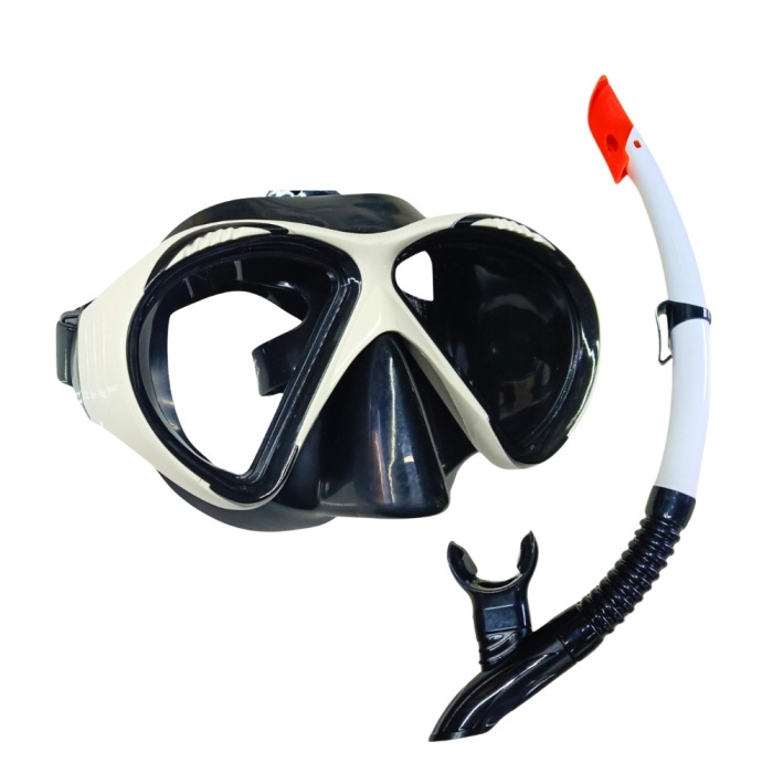 Star Diving Dalış Maskesi ve Snorkel Yetişkin - 51711-BEYAZ (Lisinya)