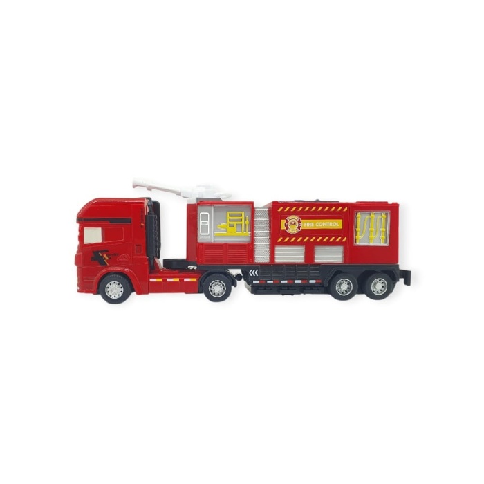 Metal İtfaiye Arabası - Arazöz 26cm - 706-45 (Lisinya)