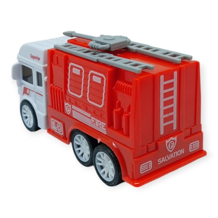 İş Makinaları Serisi - Sürtmeli İtfaiye Aracı 12 cm  - Panzer (Lisinya)