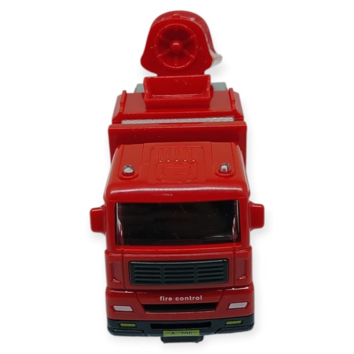 İş Makinaları Serisi - Sürtmeli İtfaiye Aracı 16 cm  - Turbo Jet (Lisinya)