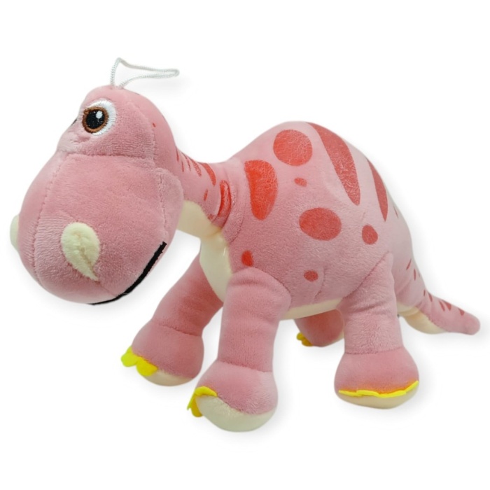 Sevimli Peluş Dinazor Turko Dino 35 cm - Pembe (Lisinya)