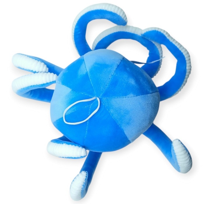 Peluş Sevimli Ahtapot 30 cm - Mavi (Lisinya)