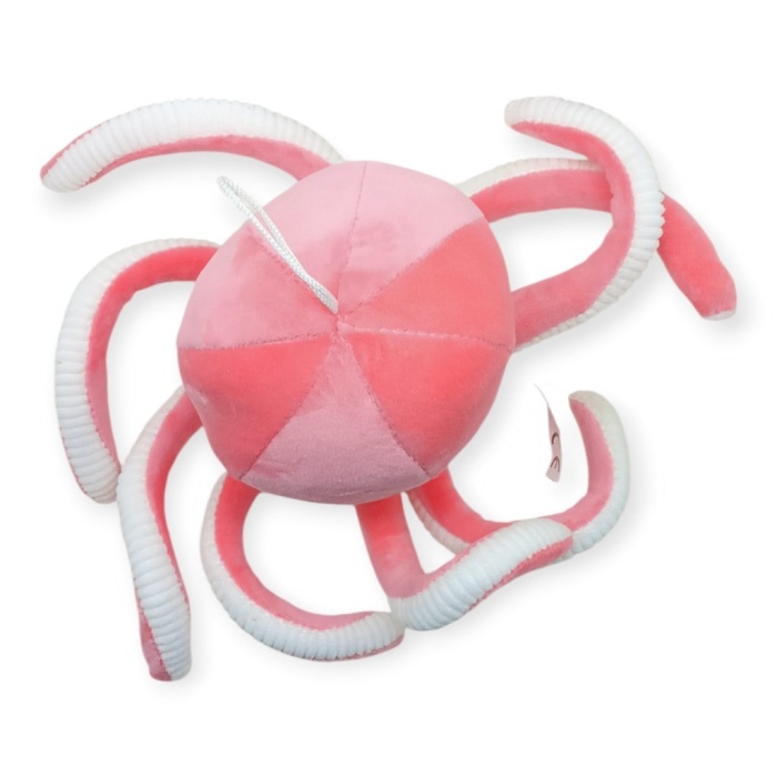 Peluş Sevimli Ahtapot 30 cm - Pembe (Lisinya)
