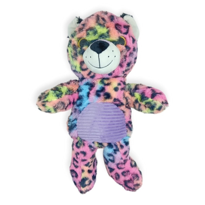 Peluş Renkli Hayvanlar 38 cm - Ayıcık (Lisinya)