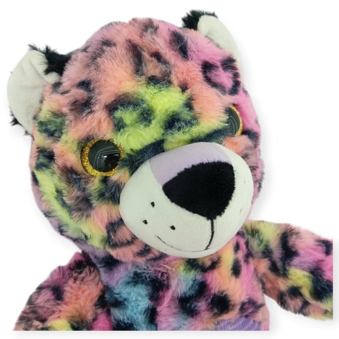 Peluş Renkli Hayvanlar 38 cm - Ayıcık (Lisinya)