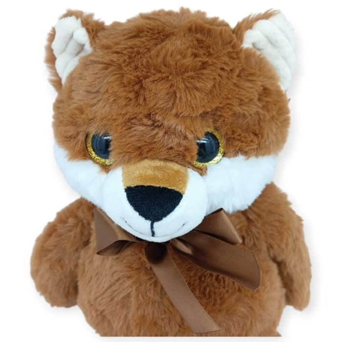 Peluş Sevimli Hayvanlar 40 cm - Kahverengi Ayı (Lisinya)