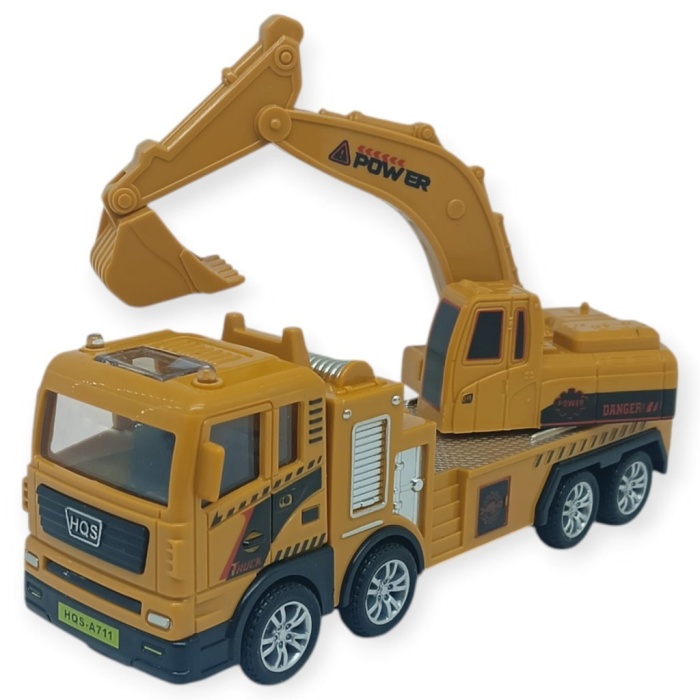 İş Makinaları Serisi - Sürtmeli Excavator 18 cm  - Excavator (Lisinya)