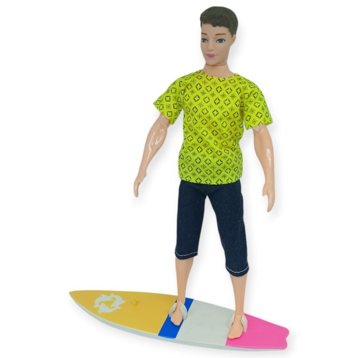 Sörfçü Bebek Sergio Sörf Tahtalı - Sarı (Lisinya)