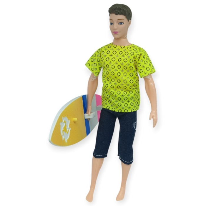 Sörfçü Bebek Sergio Sörf Tahtalı - Sarı (Lisinya)