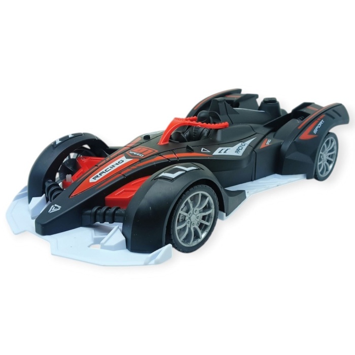 Uzaktan Kumandalı Buhar Atan  F1 Yarış Arabası 1:12 - Kırmızı (Lisinya)