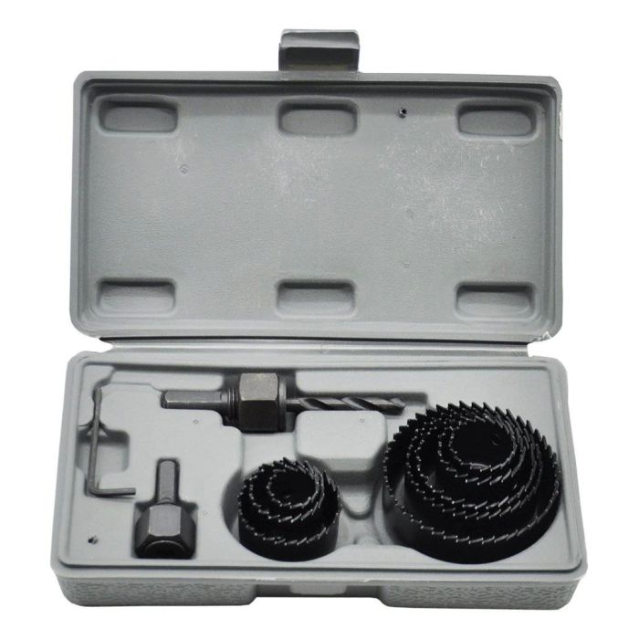 11 Parça Karbon Çelik-panç-delik Açma Testere Seti ( Lisinya )