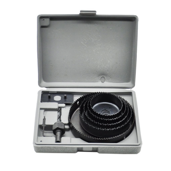 8 Parça Karbon Çelik-panç-delik Açma Testere Seti ( Lisinya )